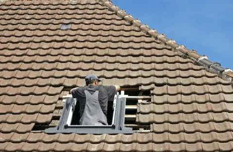 Pose de velux - Coron